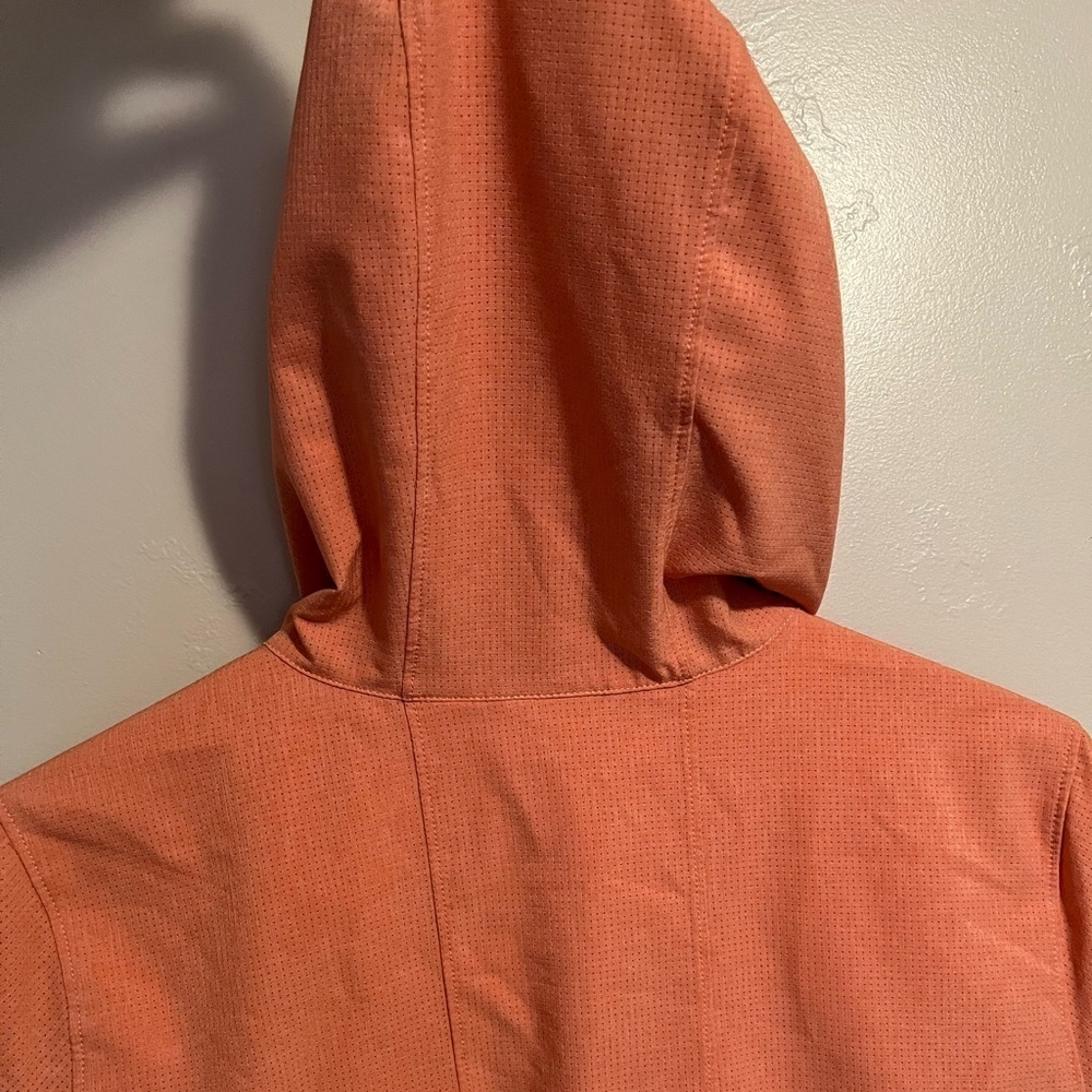 Marmot Lorey Hoodie Women's Size Med Coraly Orange Pullover Hiking Outdoor Comfy - Picture 13 of 15